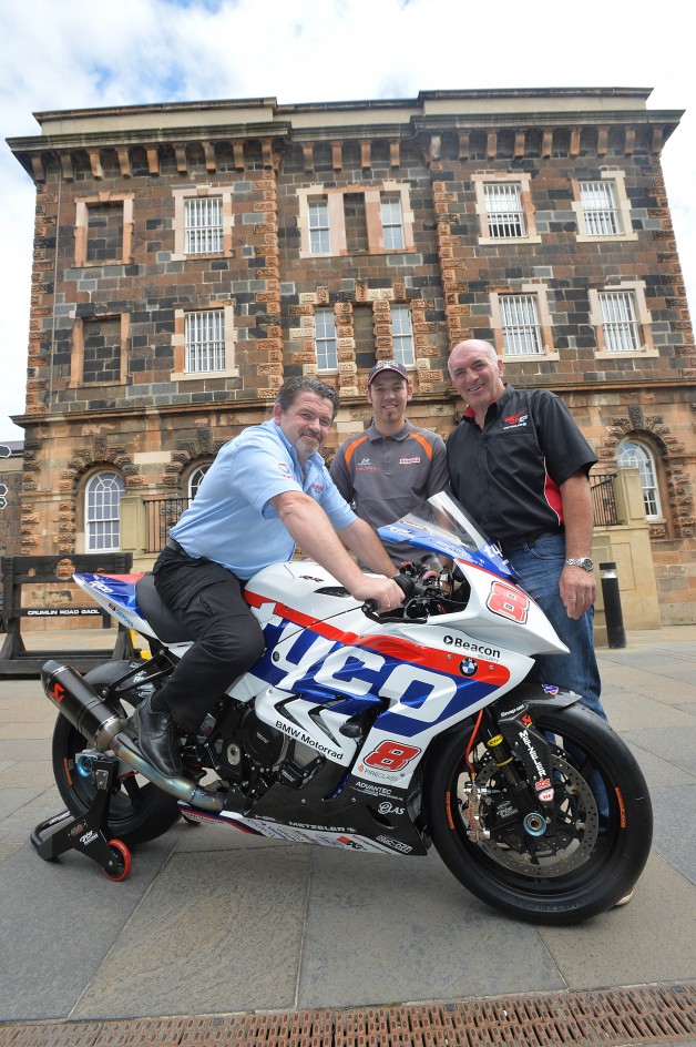 Hickman sets his sights on first international road race victory  Peter Hickman is confident he’ll be in contention for his maiden international road racing win when the 2015 Metzeler Ulster Grand Prix kicks off in less than a month’s time.  The 28-year-old is hoping to build on his impressive debut at Dundrod last year, where he recorded the fastest ever newcomer lap, took victory in the Dundrod 150 National race and shared joint honours as best newcomer with James Cowton.  Pictured is Peter with Noel Johnston, Clerk of the Course at the Metzeler Ulster Grand Prix and Alan McCaffery from Plant Lubrication (NI).  Plant Lubrication NI have been announced as the official sponsor of the 2015 Dundrod 150 races, the same event where Hickman took his maiden road racing win last year.