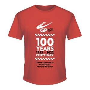 Ulster Grand Prix 100 Years T-Shirt in Red
